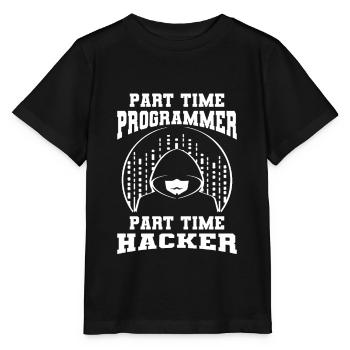Programmierer Coder Software Entwickler - Stanley/Stella Kinder T-Shirt MINI CREATOR  - Schwarz - Vorne - Mikhail (115cm)