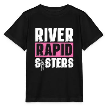 Rafting Wildwasser Kanu Kajak - Stanley/Stella Kinder T-Shirt MINI CREATOR  - Schwarz - Vorne - Mikhail (115cm)
