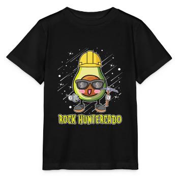 Géologue Pierres Pierre Collectionneur Pétrologie - T-shirt bio MINI CREATOR Stanley/Stella Enfant - noir - Devant - Mikhail (115cm)