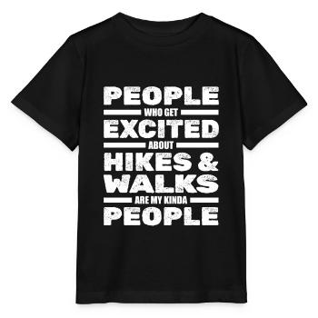 Randonnée Trekking Randonneurs - T-shirt bio MINI CREATOR Stanley/Stella Enfant - noir - Devant - Mikhail (115cm)