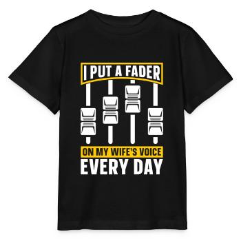 Tontechniker Sound Audio Engineer - Stanley/Stella Kinder T-Shirt MINI CREATOR  - Schwarz - Vorne - Mikhail (115cm)