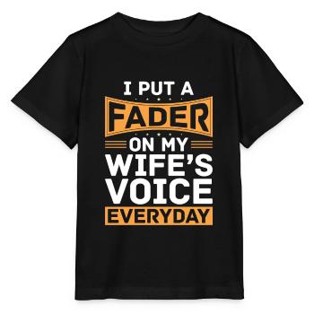 Tontechniker Sound Audio Engineer - Stanley/Stella MINI CREATOR Kids’ T-Shirt - black - Front - Mikhail (115cm)