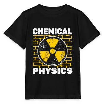 Physik Physiker - Stanley/Stella Kinder T-Shirt MINI CREATOR  - Schwarz - Vorne - Mikhail (115cm)