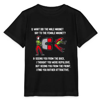 Physicien physicien - T-shirt bio MINI CREATOR Stanley/Stella Enfant - noir - Devant - Mikhail (115cm)