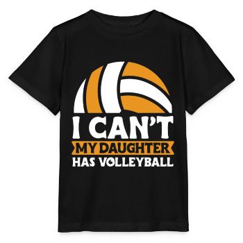 Volleyball Beach Volleyball - Stanley/Stella MINI CREATOR Kids’ T-Shirt - black - Front - Mikhail (115cm)