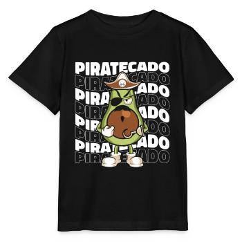 Pirate - Stanley/Stella MINI CREATOR Kids’ T-Shirt - black - Front - Mikhail (115cm)