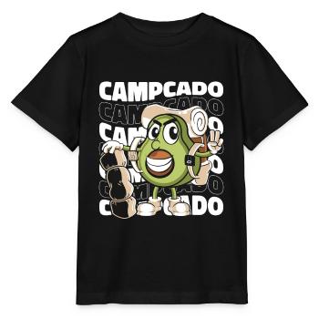 Camping Camping Campsite Camping - T-shirt bio MINI CREATOR Stanley/Stella Enfant - noir - Devant - Mikhail (115cm)