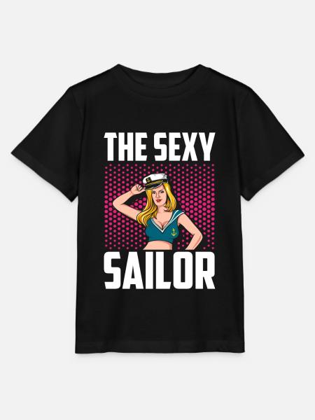 Seglen Segelboot Segler - Stanley/Stella Kinder T-Shirt MINI CREATOR  - Schwarz