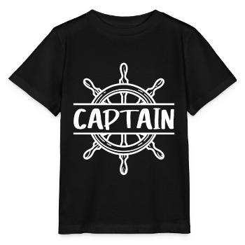 Seglen Segelboot Segler - Stanley/Stella Kinder T-Shirt MINI CREATOR  - Schwarz - Vorne - Mikhail (115cm)