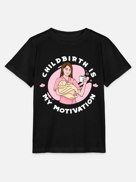 Hebamme Geburtshelfer - Stanley/Stella Kinder T-Shirt MINI CREATOR - Schwarz