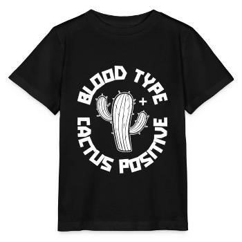 Cactus arbuste Cactus piquant jardinier de jardin - T-shirt bio MINI CREATOR Stanley/Stella Enfant - noir - Devant - Mikhail (115cm)