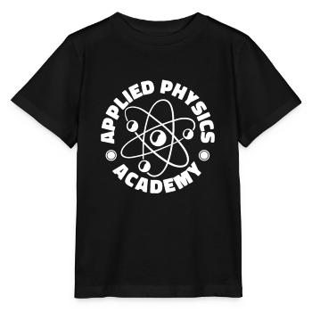 Physik Physiker - Stanley/Stella Kinder T-Shirt MINI CREATOR  - Schwarz - Vorne - Mikhail (115cm)