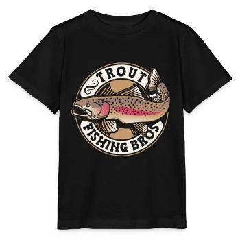 Pêcheur Pêcheur Pêcheurs Pêche - T-shirt bio MINI CREATOR Stanley/Stella Enfant - noir - Devant - Mikhail (115cm)