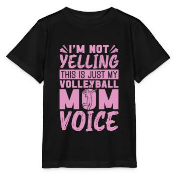 Volleyball Beach Volleyball - Stanley/Stella MINI CREATOR Kids’ T-Shirt - black - Front - Mikhail (115cm)