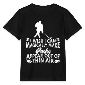 Hockey sur glace Équipe de joueurs de hockey sur glace - T-shirt bio MINI CREATOR Stanley/Stella Enfant - noir - Devant - Mikhail (115cm)