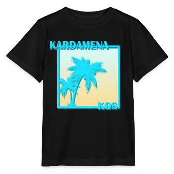 Kardamena Palms Kos - Stanley/Stella MINI CREATOR Kids’ T-Shirt - black - Front - Mikhail (115cm)