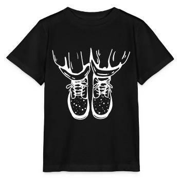 Cool shoes - Stanley/Stella MINI CREATOR Kids’ T-Shirt - black - Front - Mikhail (115cm)