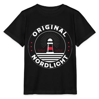 Original Nordlicht - Stanley/Stella Kinder T-Shirt MINI CREATOR  - Schwarz - Vorne - Mikhail (115cm)
