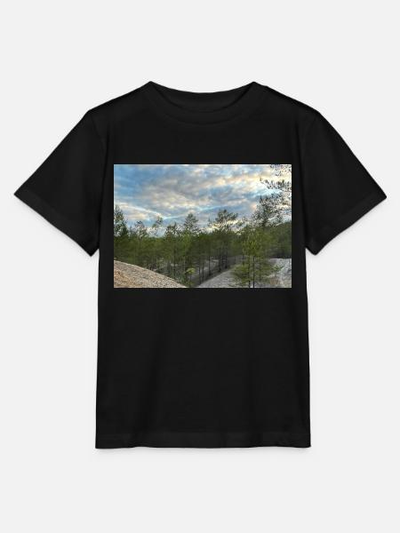 Blauer Himmel - Stanley/Stella Kinder T-Shirt MINI CREATOR - Schwarz