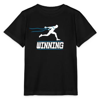 running runner winning 2c I - Stanley/Stella Kinder T-Shirt MINI CREATOR  - Schwarz - Vorne - Mikhail (115cm)