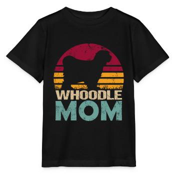 Whoodle Dog Mama Maman Vintage - T-shirt bio MINI CREATOR Stanley/Stella Enfant - noir - Devant - Mikhail (115cm)
