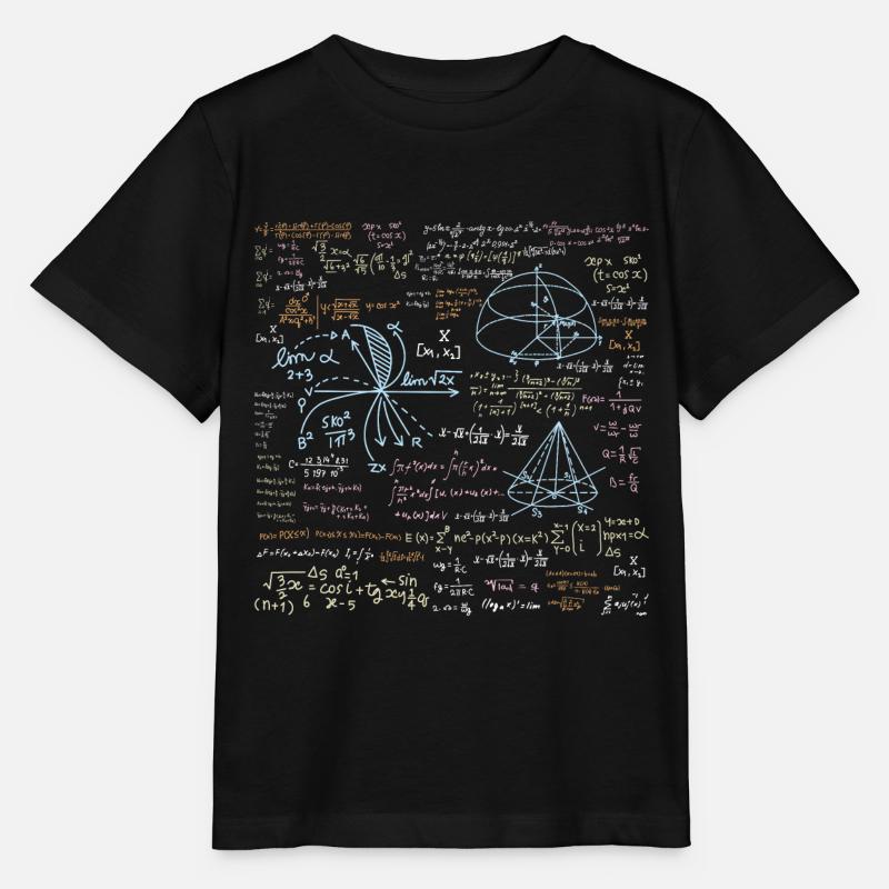 Funny math formula - Stanley/Stella MINI CREATOR Kids’ T-Shirt - black