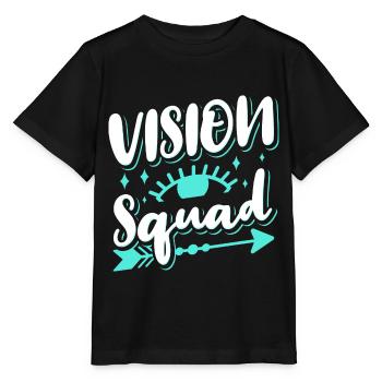 Augenarzt Brille Optometrist Vision Squad - Stanley/Stella Kinder T-Shirt MINI CREATOR  - Schwarz - Vorne - Mikhail (115cm)
