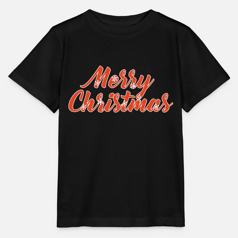 joyeux Noël - T-shirt bio MINI CREATOR Stanley/Stella Enfant - noir