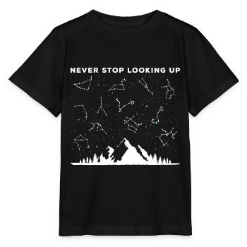 Physicien du télescope - T-shirt bio MINI CREATOR Stanley/Stella Enfant - noir - Devant - Mikhail (115cm)