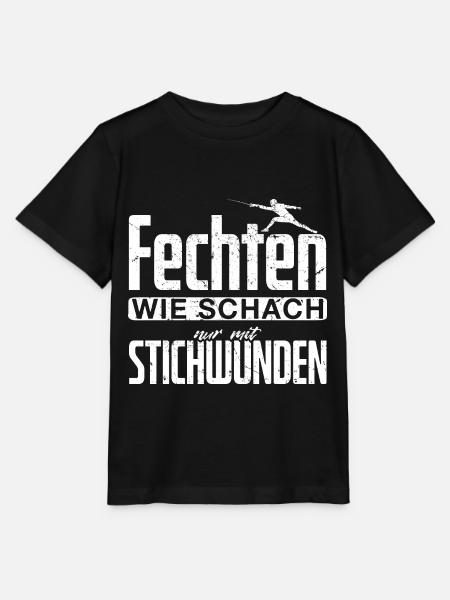 Fechten Fechten - Stanley/Stella Kinder T-Shirt MINI CREATOR - Schwarz