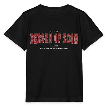 Bergen op Zoom - Stanley/Stella Kinder T-Shirt MINI CREATOR  - Schwarz - Vorne - Mikhail (115cm)