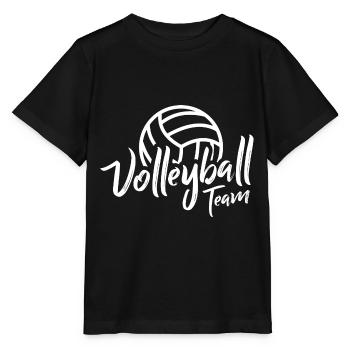 Volleyball team - Stanley/Stella MINI CREATOR Kids’ T-Shirt - black - Front - Mikhail (115cm)