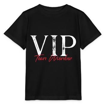 membre VIP - T-shirt bio MINI CREATOR Stanley/Stella Enfant - noir - Devant - Mikhail (115cm)
