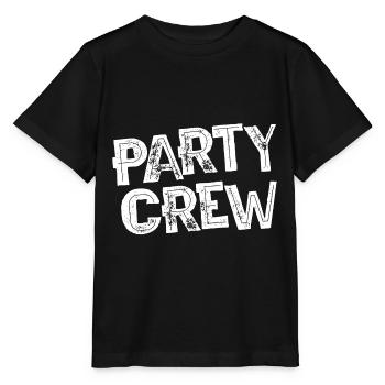 Party Crew Geburtstag Feiern - Stanley/Stella Kinder T-Shirt MINI CREATOR  - Schwarz - Vorne - Mikhail (115cm)