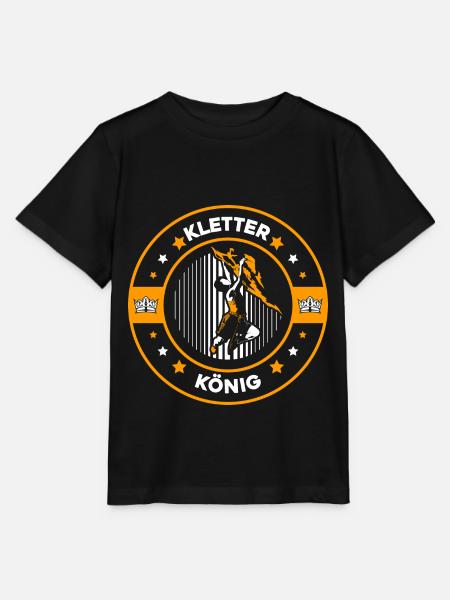 Klettern Bergsport Kletterer - Stanley/Stella Kinder T-Shirt MINI CREATOR - Schwarz