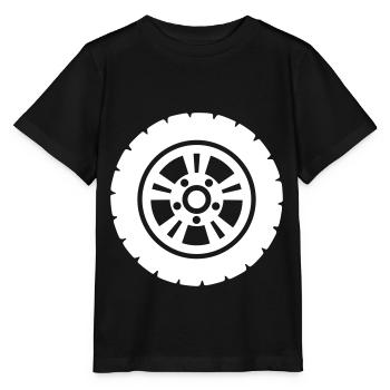 Reifen tuning - Stanley/Stella Kinder T-Shirt MINI CREATOR  - Schwarz - Vorne - Mikhail (115cm)