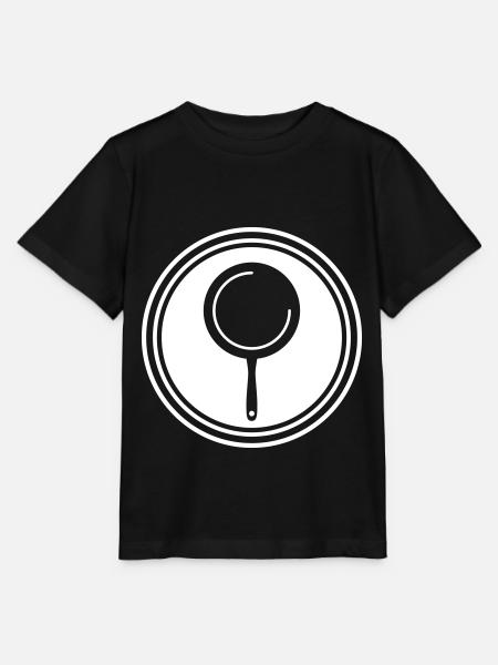Pfanne Küche - Stanley/Stella Kinder T-Shirt MINI CREATOR  - Schwarz