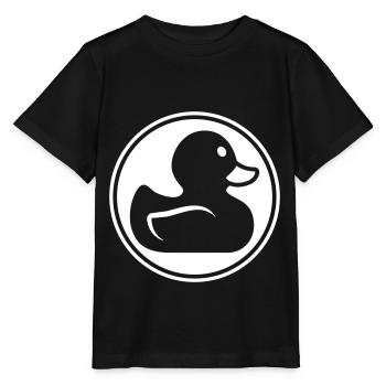 Ente Icon - Stanley/Stella Kinder T-Shirt MINI CREATOR  - Schwarz - Vorne - Mikhail (115cm)