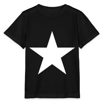 étoile symbole icône élément étoile - T-shirt bio MINI CREATOR Stanley/Stella Enfant - noir - Devant - Mikhail (115cm)