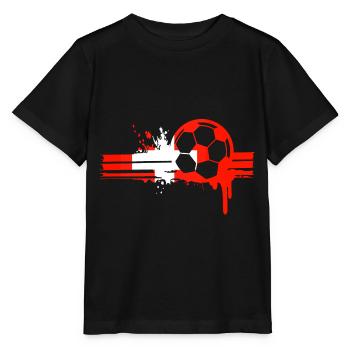 Switzerland Football Team Team Sport - Stanley/Stella MINI CREATOR Kids’ T-Shirt - black - Front - Mikhail (115cm)