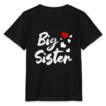 Grande Sœur Frères et sœurs Chérie - T-shirt bio MINI CREATOR Stanley/Stella Enfant - noir - Devant - Mikhail (115cm)