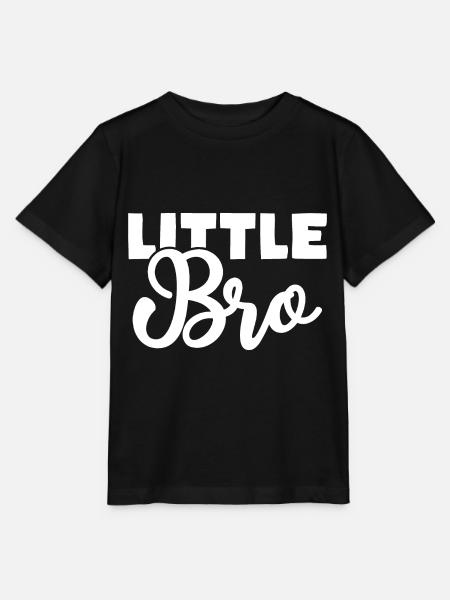Little Bro - Stanley/Stella Kinder T-Shirt MINI CREATOR - Schwarz