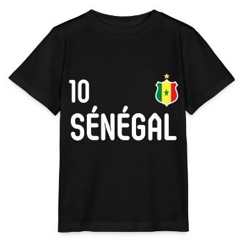 Senegal national team - Stanley/Stella MINI CREATOR Kids’ T-Shirt - black - Front - Mikhail (115cm)