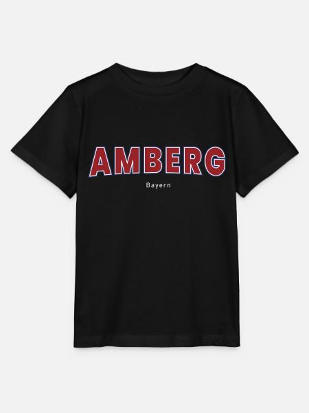 Amberg - Stanley/Stella Kinder T-Shirt MINI CREATOR  - Schwarz