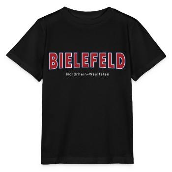 Bielefeld - Stanley/Stella Kinder T-Shirt MINI CREATOR  - Schwarz - Vorne - Mikhail (115cm)
