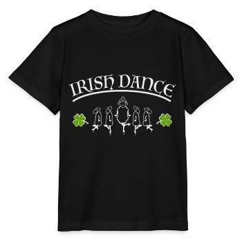Irish Dance - Stanley/Stella Kinder T-Shirt MINI CREATOR  - Schwarz - Vorne - Mikhail (115cm)