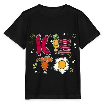 Keto Diet - Stanley/Stella MINI CREATOR Kids’ T-Shirt - black - Front - Mikhail (115cm)