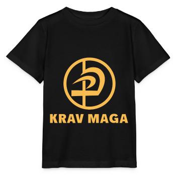 Krav Maga Self-Defense - Stanley/Stella MINI CREATOR Kids’ T-Shirt - black - Front - Mikhail (115cm)