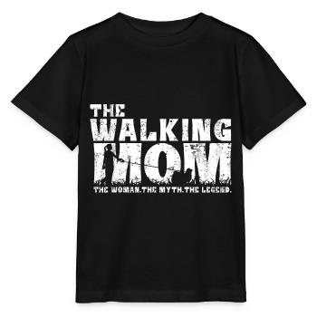 Épagneul tibétain Maman Maman Maîtresse Chien Mama - T-shirt bio MINI CREATOR Stanley/Stella Enfant - noir - Devant - Mikhail (115cm)