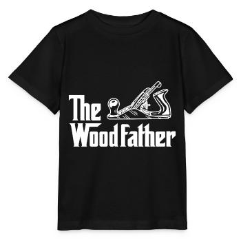 Schreiner Tischler Zimmermann - Stanley/Stella Kinder T-Shirt MINI CREATOR  - Schwarz - Vorne - Mikhail (115cm)